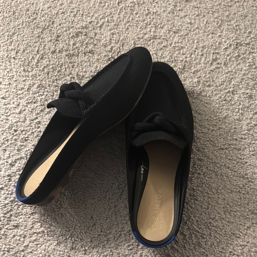 Rothy's Black Flats Versatile Slip-On Loafers